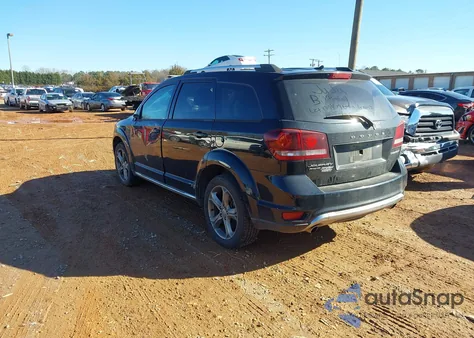 2017 Dodge Journey Crossroad Plus Awd from USA, damaged, VIN 3C4PDDGG1HT554286